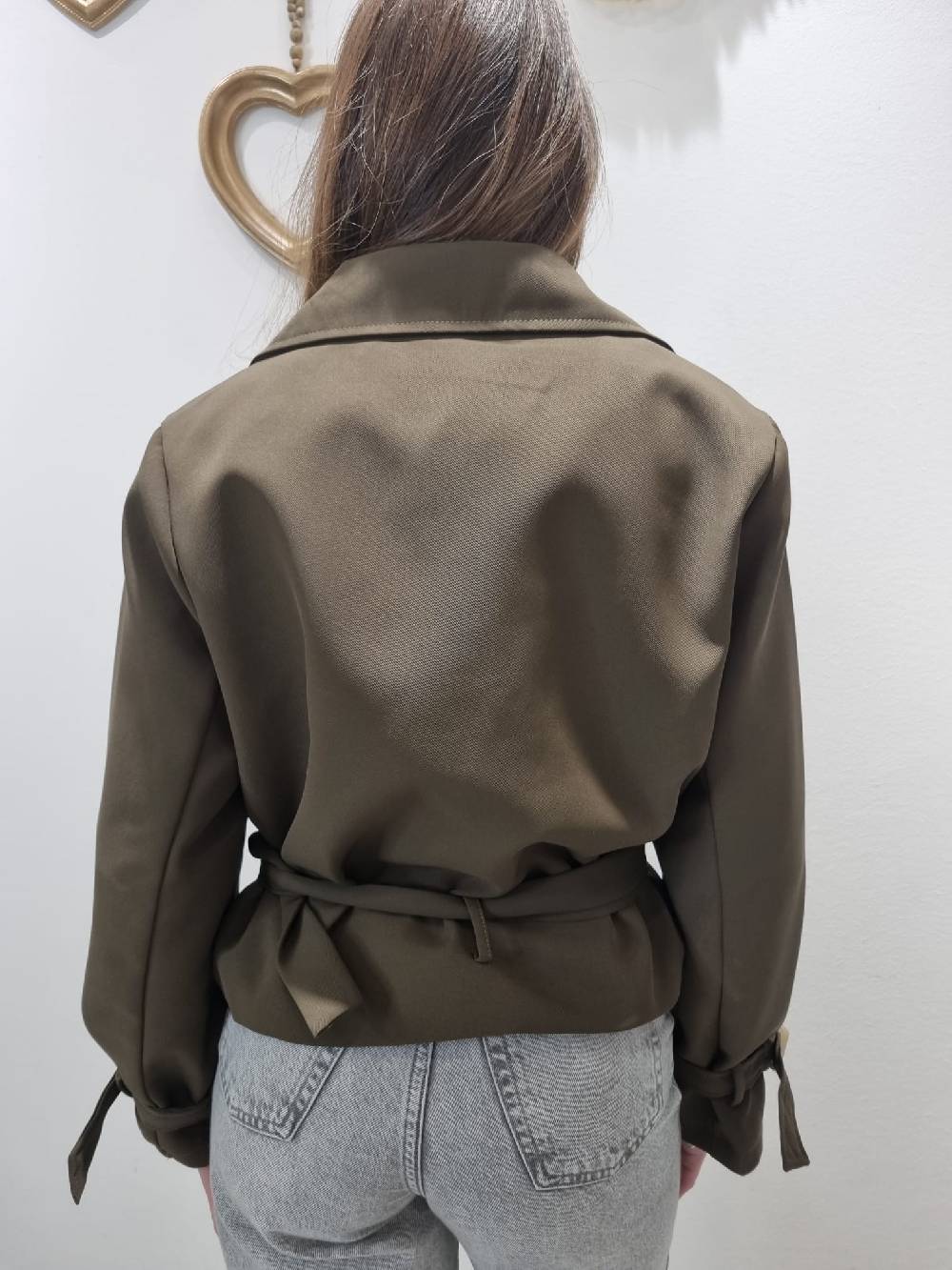 Le Chicche Trench Crop Smaltimento dello stoccaggio