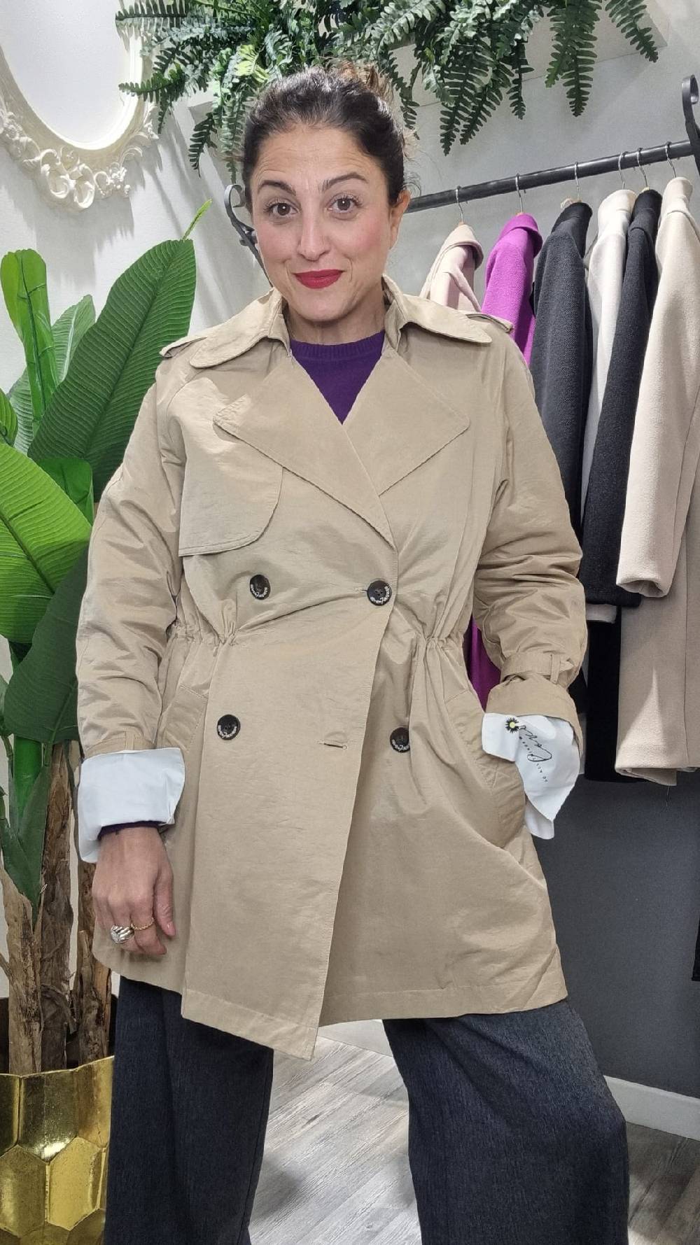 Le Chicche Trench Love Vendita calda