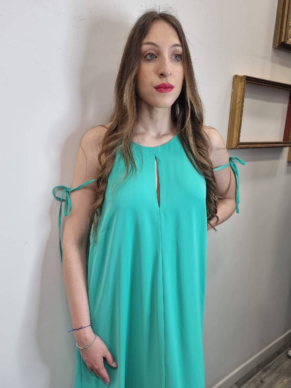 Le Chicche Abito Verde Acqua 700 Pezzi Unici
