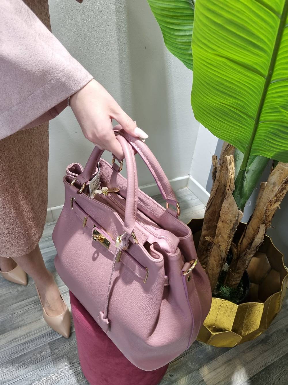 Le Chicche Borsa Kelly Pelle Online Outlet