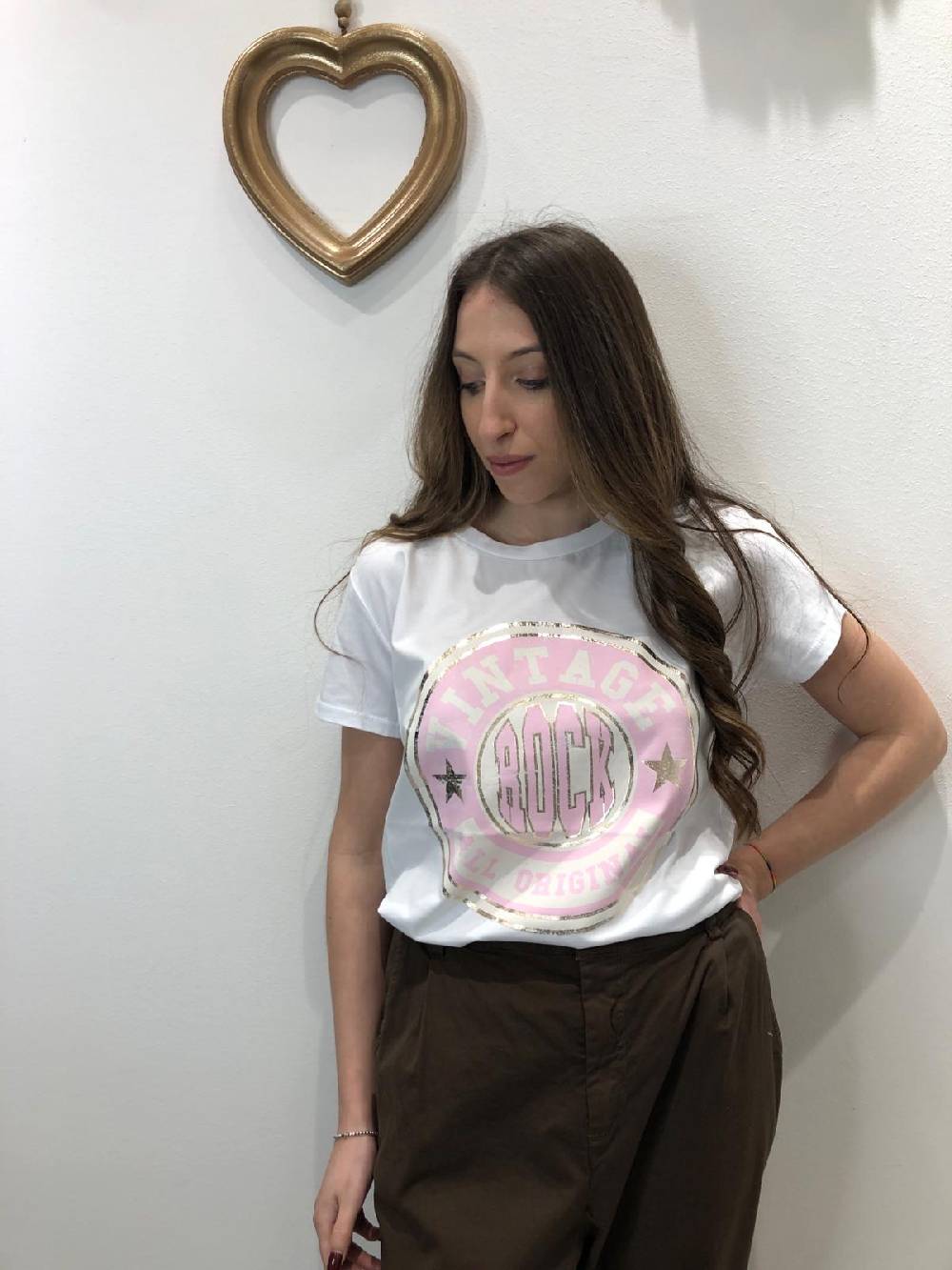 Le Chicche T-shirt Vintage Rock 50% di sconto con spedizione gratuita