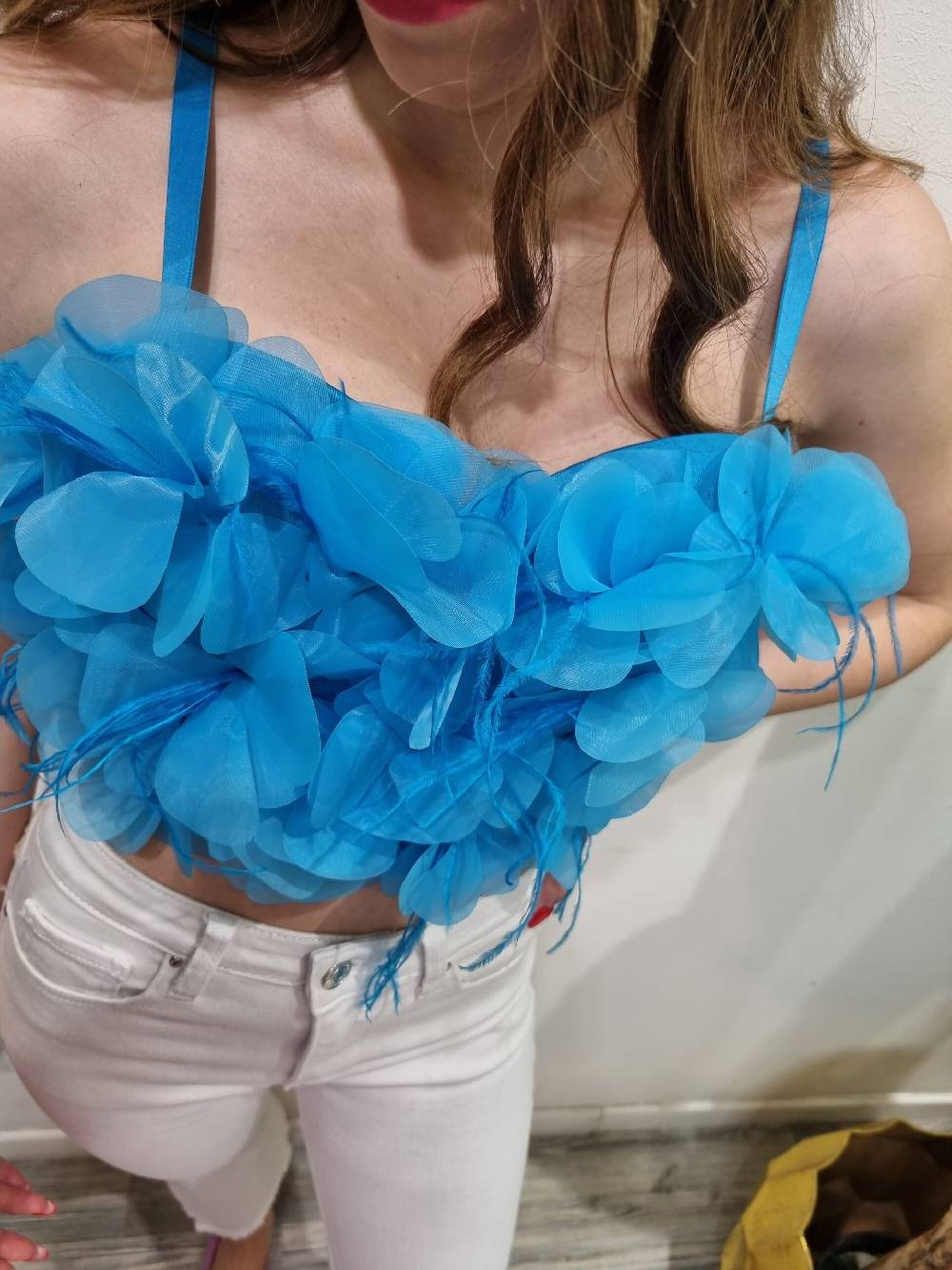 Le Chicche Bustier Azzurro Pool Italia