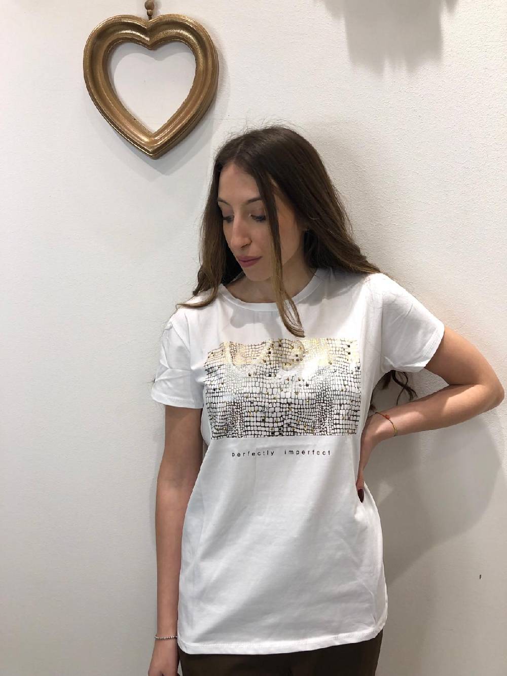 Le Chicche T-shirt Perfectly Imperfect Soddisfazione Garantita