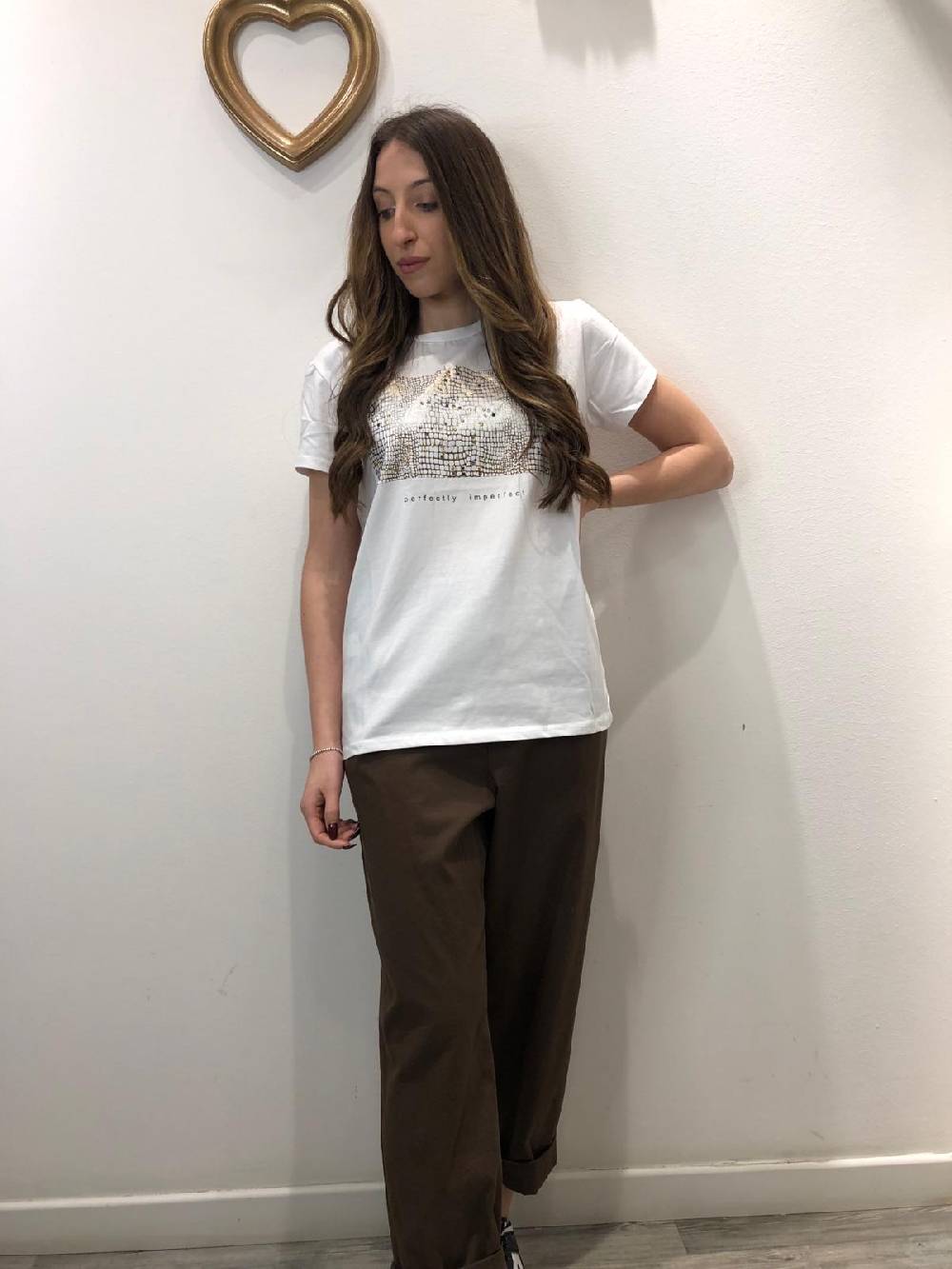 Le Chicche T-shirt Perfectly Imperfect Soddisfazione Garantita