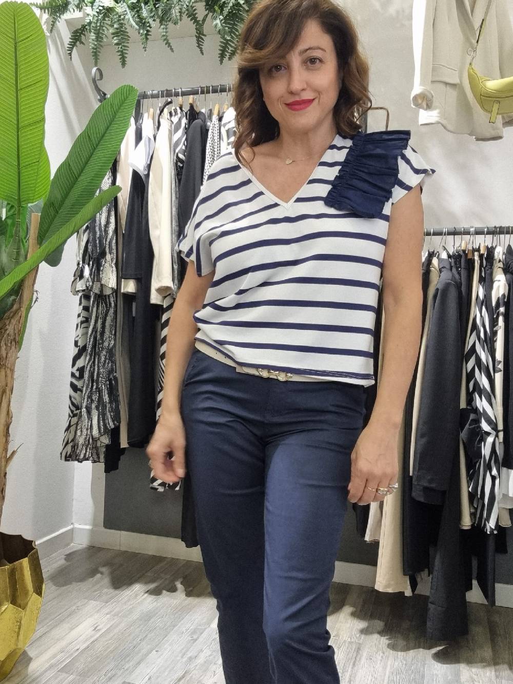 Le Chicche T-shirt Righe 416 Negozi Online