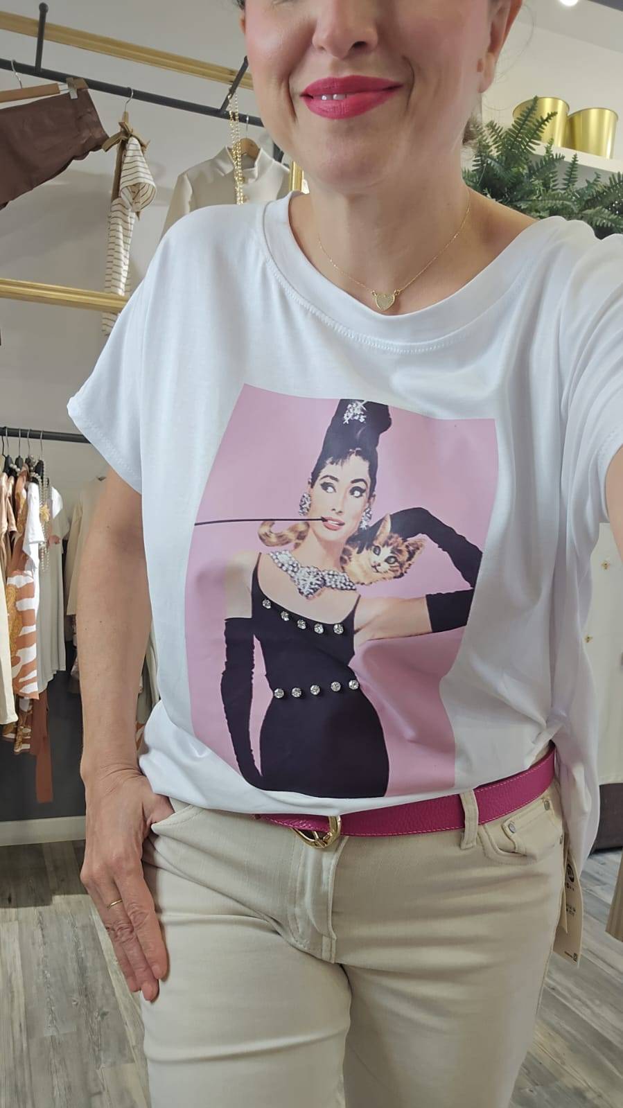 Le Chicche T-shirt Audrey Rilascio limitato