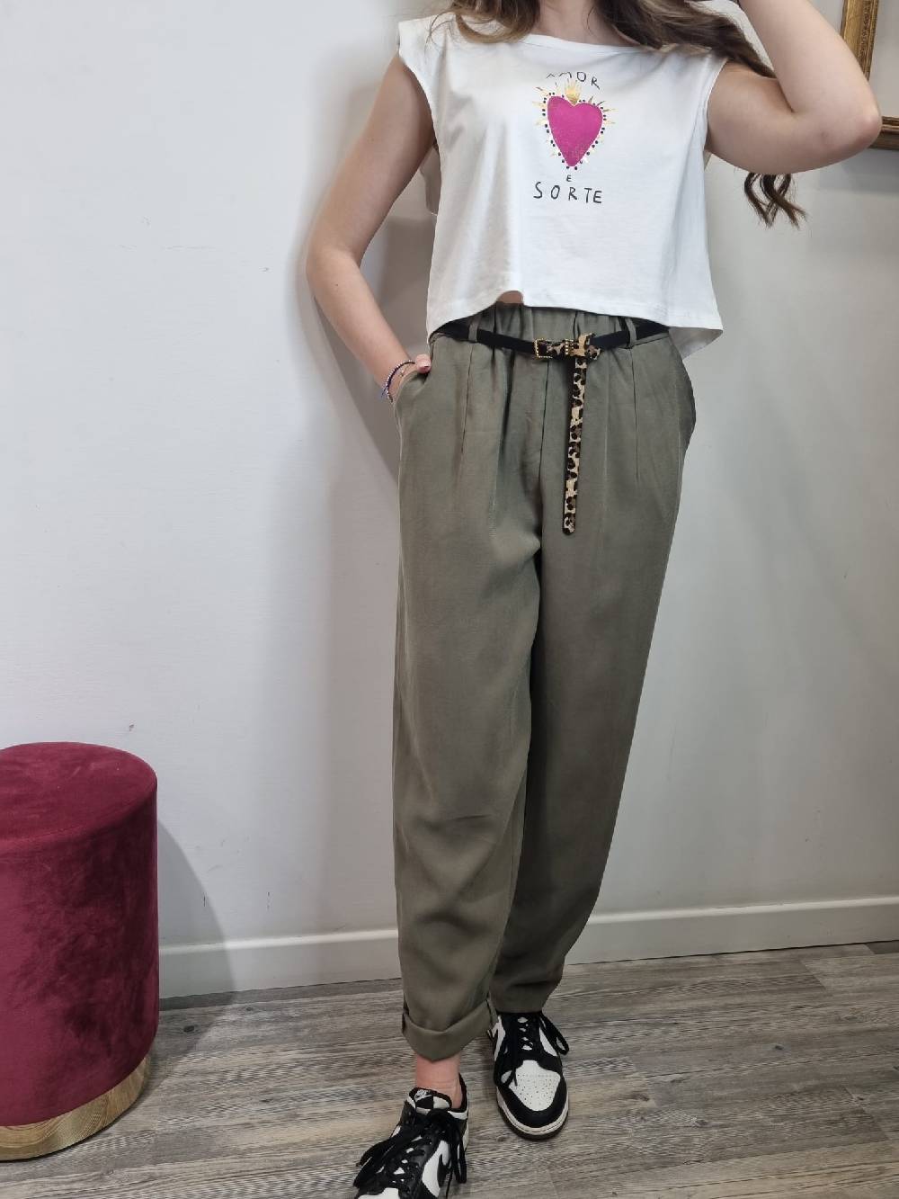 Le Chicche T-shirt “Amor e Sorte” Presa