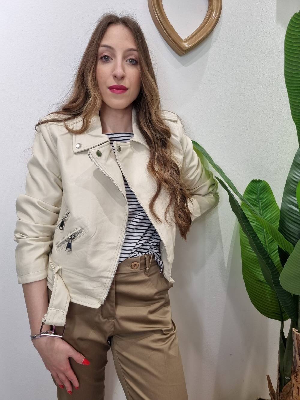 Le Chicche Chiodo Ecopelle Flash Sale