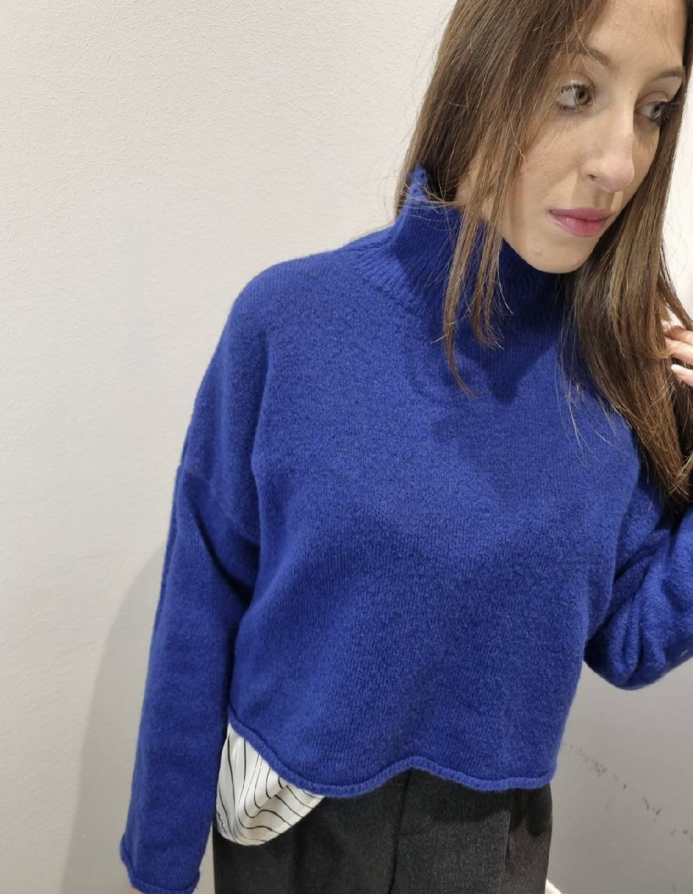 Le Chicche Pull Indaco Offerte giornaliere