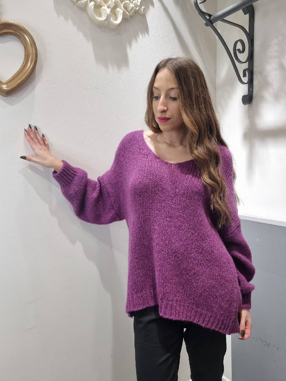 Le Chicche Pullover Catena Over Sconti VIP