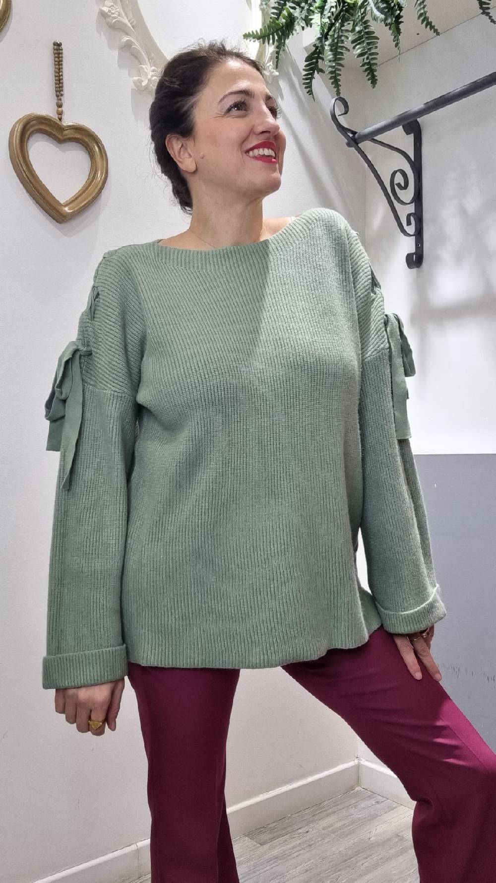 Le Chicche Pullover Intreccio Prezzo basso