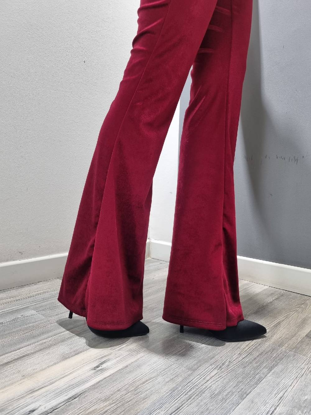 Le Chicche Pantalone Velluto Zampa Sostegno trimestrale