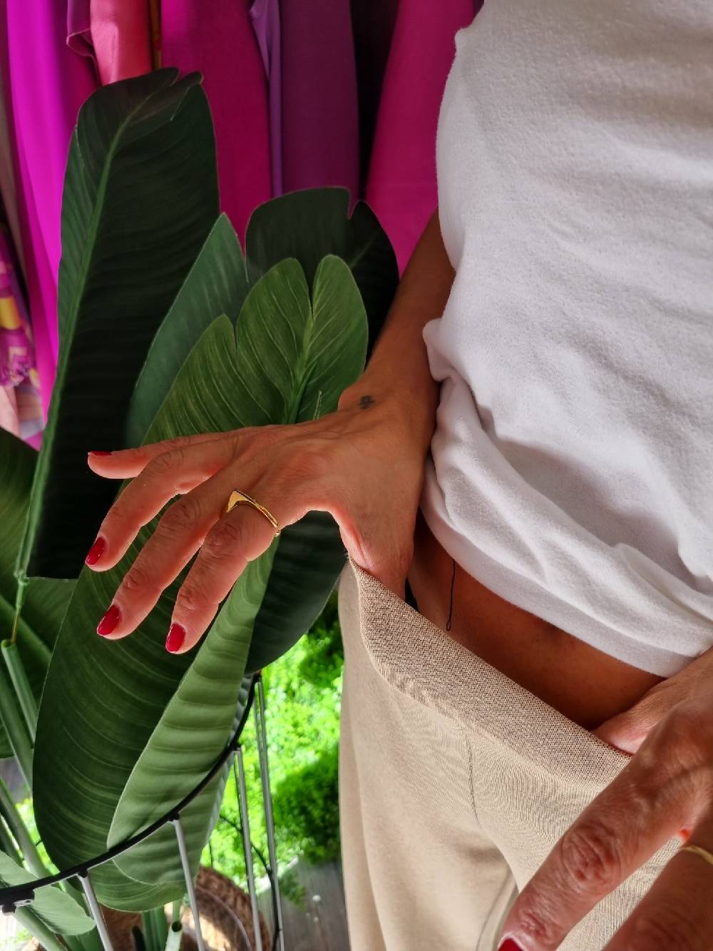 Le Chicche Pantalone Viscosa Discount Store per i nuovi prodotti