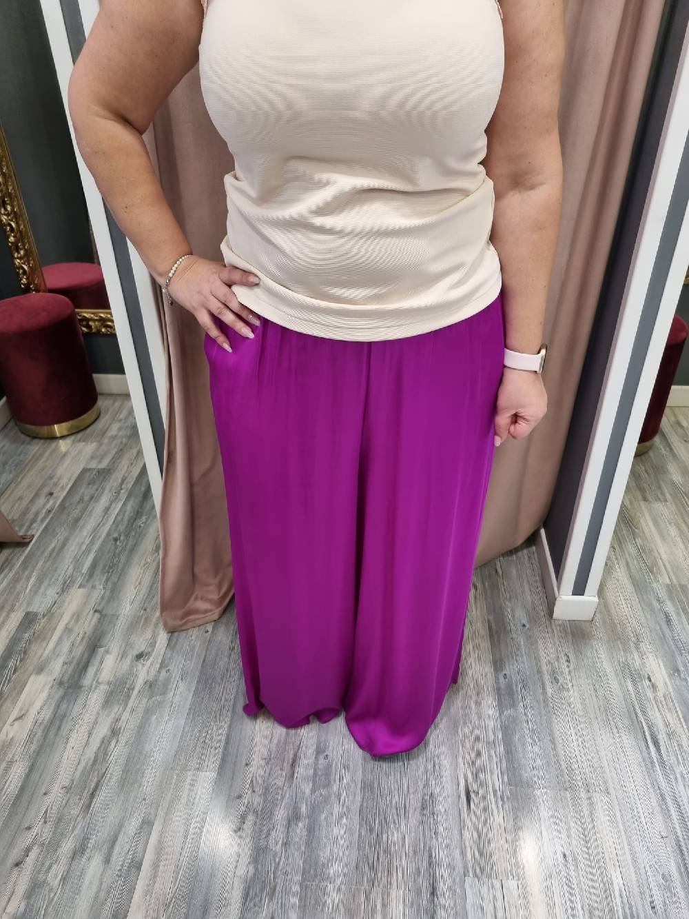 Le Chicche Pantalone Viscosa 208 Super sconto