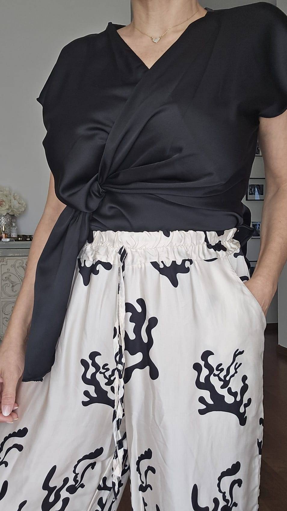 Le Chicche Pantalone 637 Corallo Offerta per la Festa della Mamma