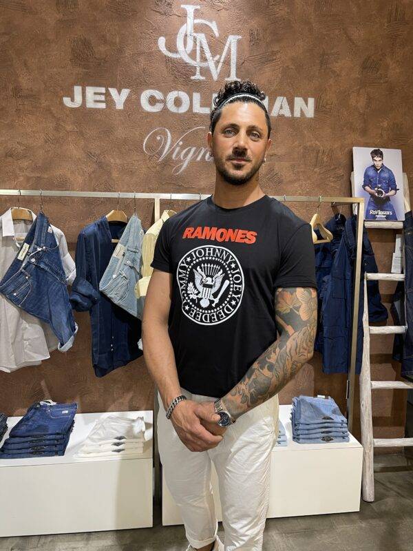 JCM Jey Coleman T-shirt unisex estiva con stampa CHT22 In Linea