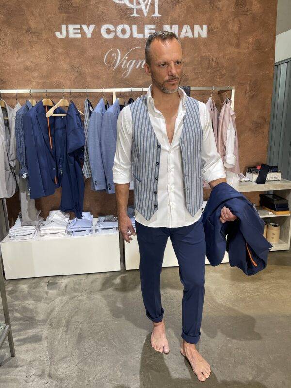 JCM Jey Coleman Pantalone uomo blu punto milano Exibit Prezzo Ridotto