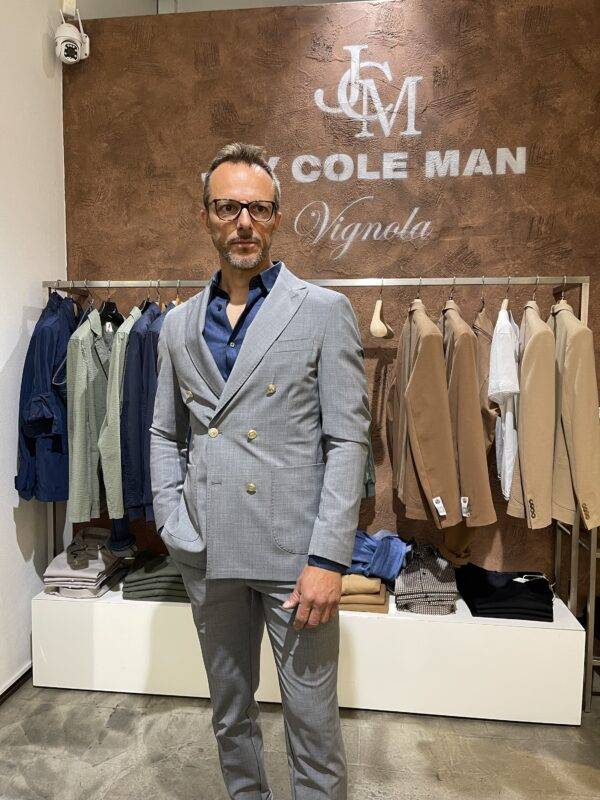 JCM Jey Coleman Giacca uomo elegante doppiopetto Exibit Offerta