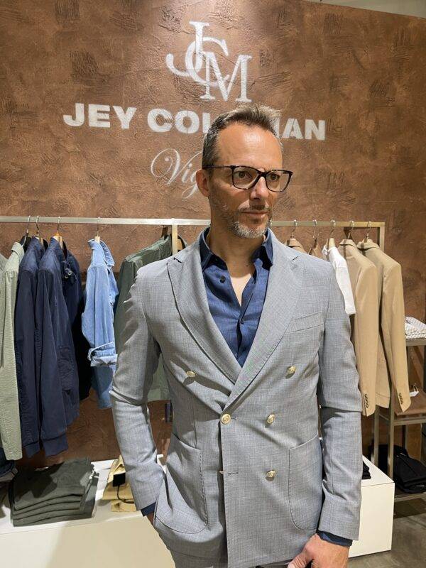 JCM Jey Coleman Giacca uomo elegante doppiopetto Exibit Offerta