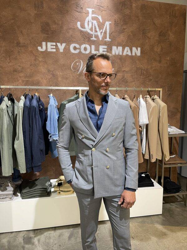JCM Jey Coleman Giacca uomo elegante doppiopetto Exibit Offerta