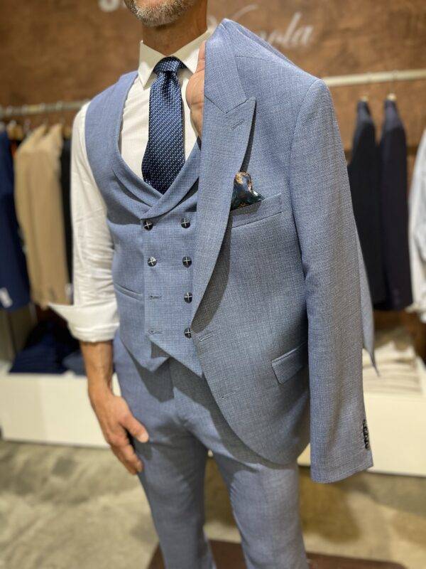 JCM Jey Coleman Abito uomo elegante con giacca gilet e pantalone Piero Giachi Outlet
