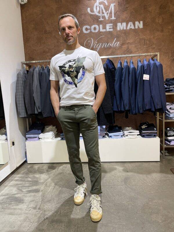 JCM Jey Coleman Pantalone uomo casual in gabardina Roy Roger’s I Più Venduti