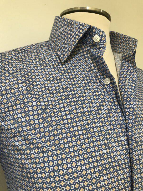 JCM Jey Coleman Camicia uomo microfantasia slim Fit Affare Del Giorno