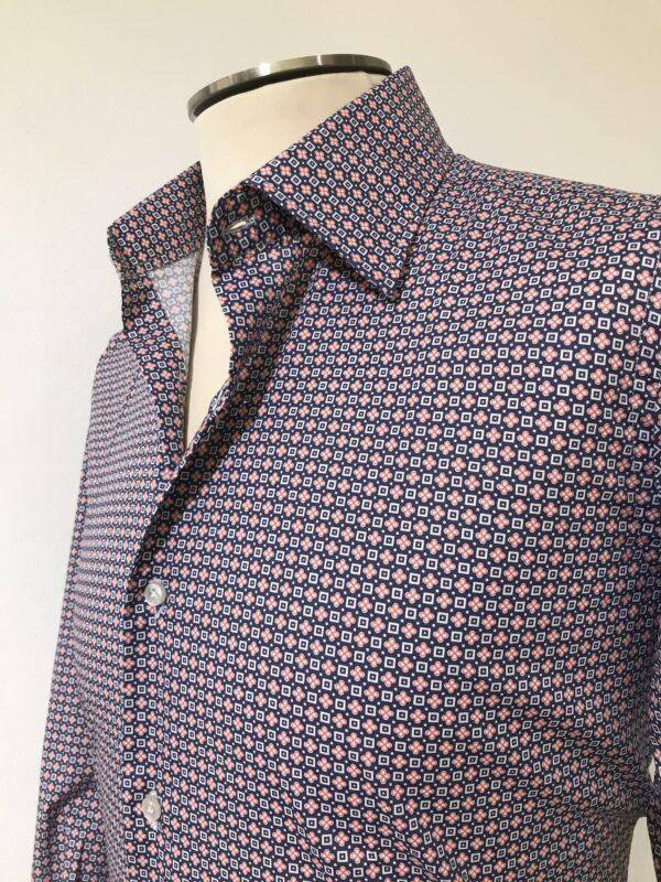 JCM Jey Coleman Camicia uomo microfantasia slim Fit Affare Del Giorno