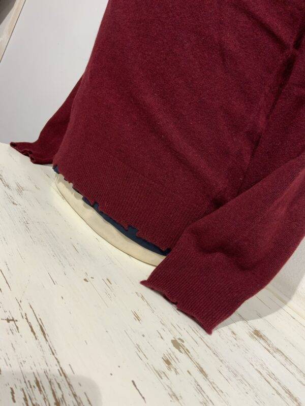 JCM Jey Coleman Maglia uomo misto lana con rotture Saldi