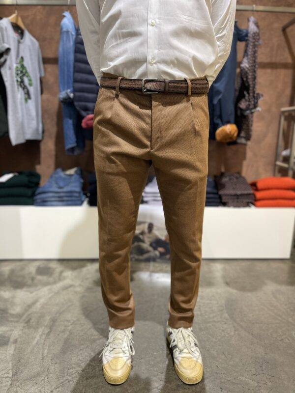 JCM Jey Coleman Pantaloni uomo microfantasia Exibit Vendita Calda