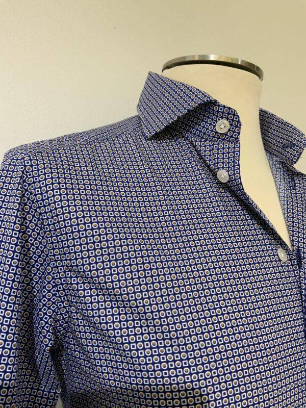 JCM Jey Coleman Camicia uomo micro fantasia Nuova