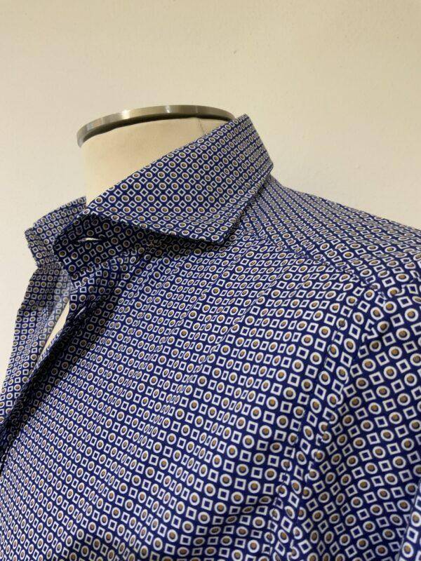 JCM Jey Coleman Camicia uomo micro fantasia Nuova