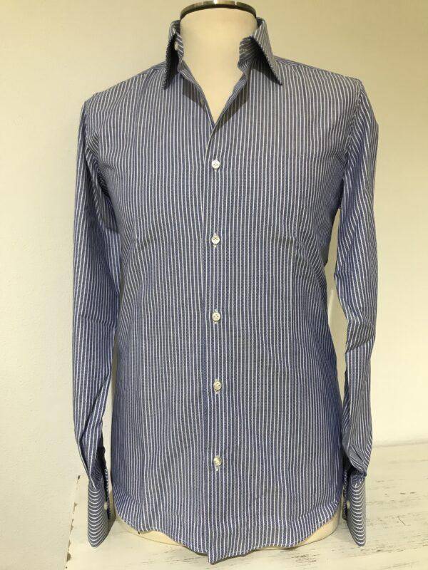 JCM Jey Coleman Camicia uomo in cotone slim Fit righe Moda