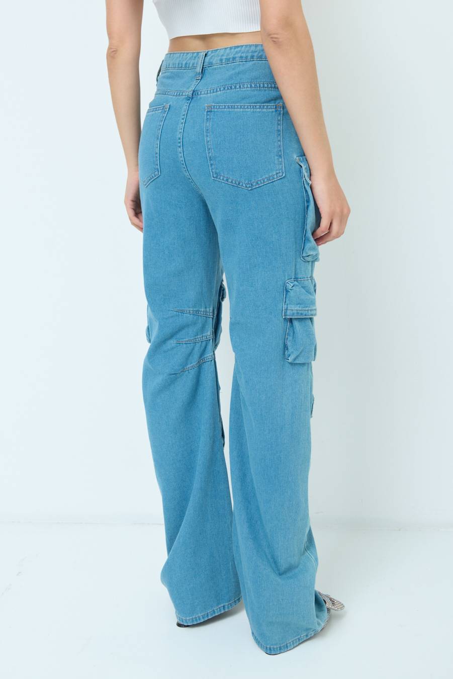 Kikisix JEANS CARGO JEANS I Più Venduti