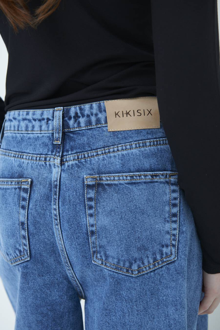 Kikisix PANTAGONNA MARMORIZZATO JEANS Nuova
