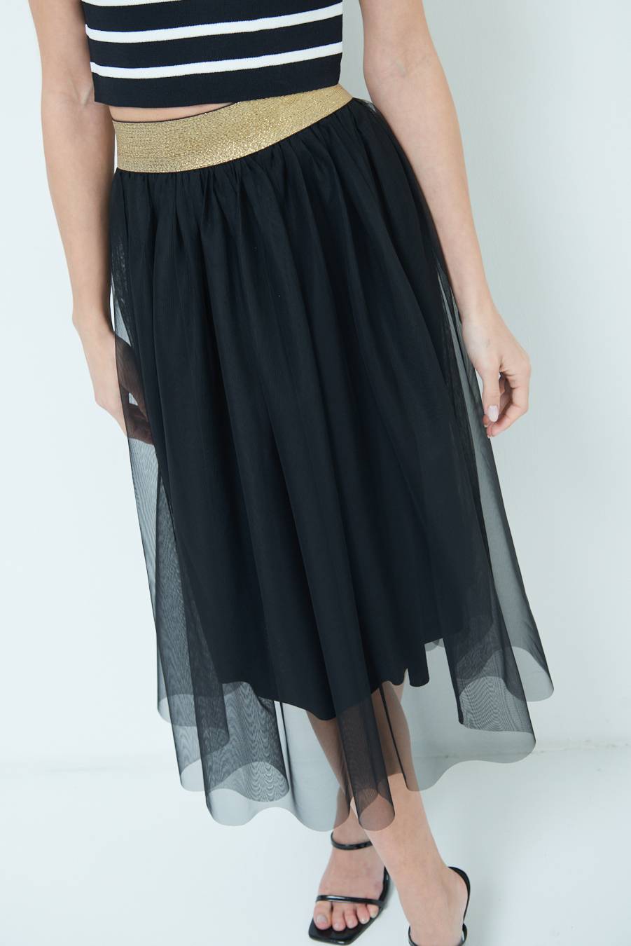 Kikisix GONNA TULLE NERO Shopping Online