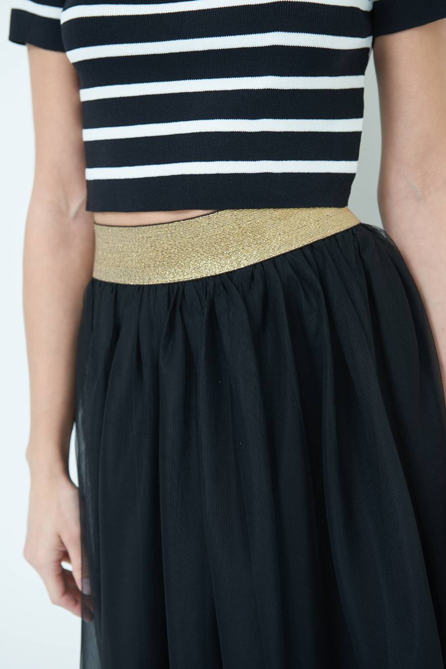 Kikisix GONNA TULLE NERO Shopping Online