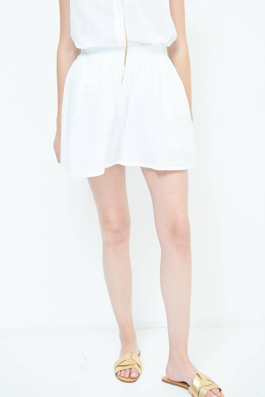 Kikisix SHORTS CON TASCHE BIANCO Hotsell