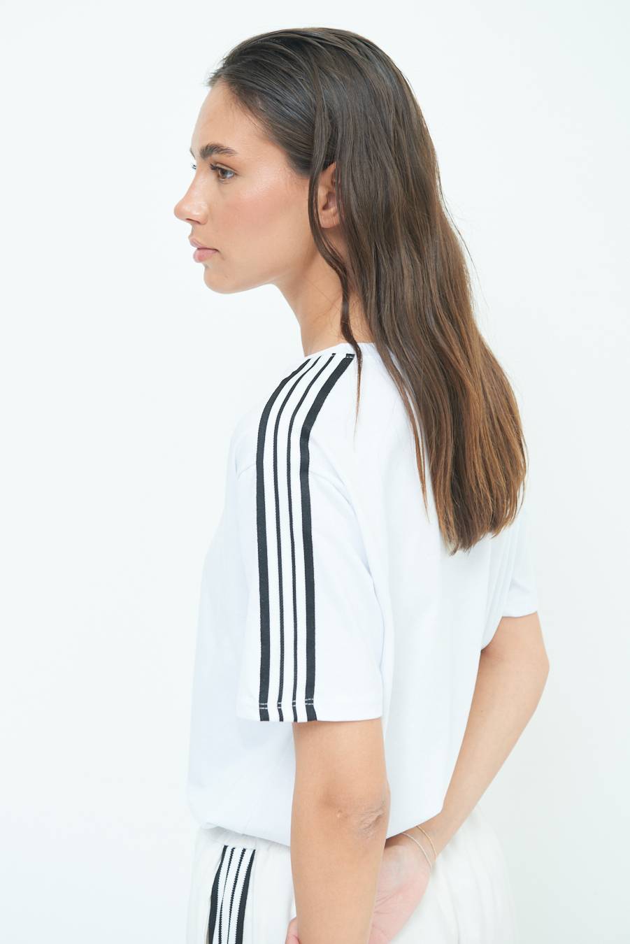 Kikisix T-SHIRT OVER CON COSTINA NERO Moda