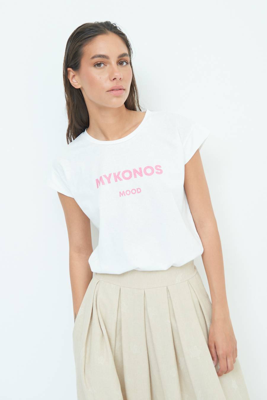 Kikisix T-SHIRT ''MYKONOS'' BUBBLE In Linea