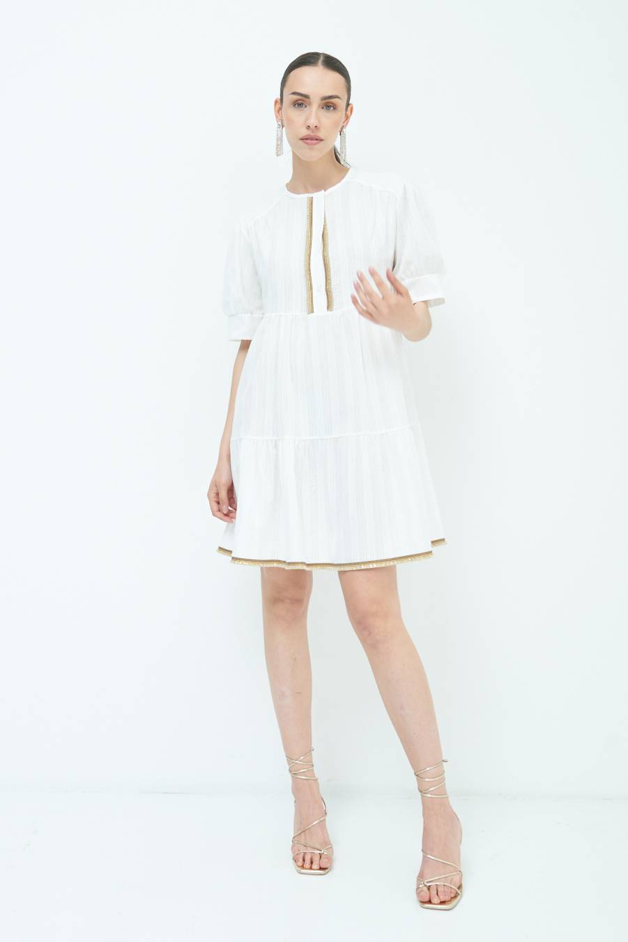 Kikisix ABITINO CON INSERTO ORO BIANCO I Più Venduti