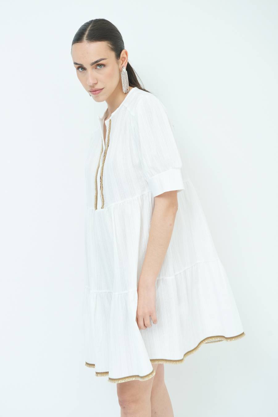Kikisix ABITINO CON INSERTO ORO BIANCO I Più Venduti
