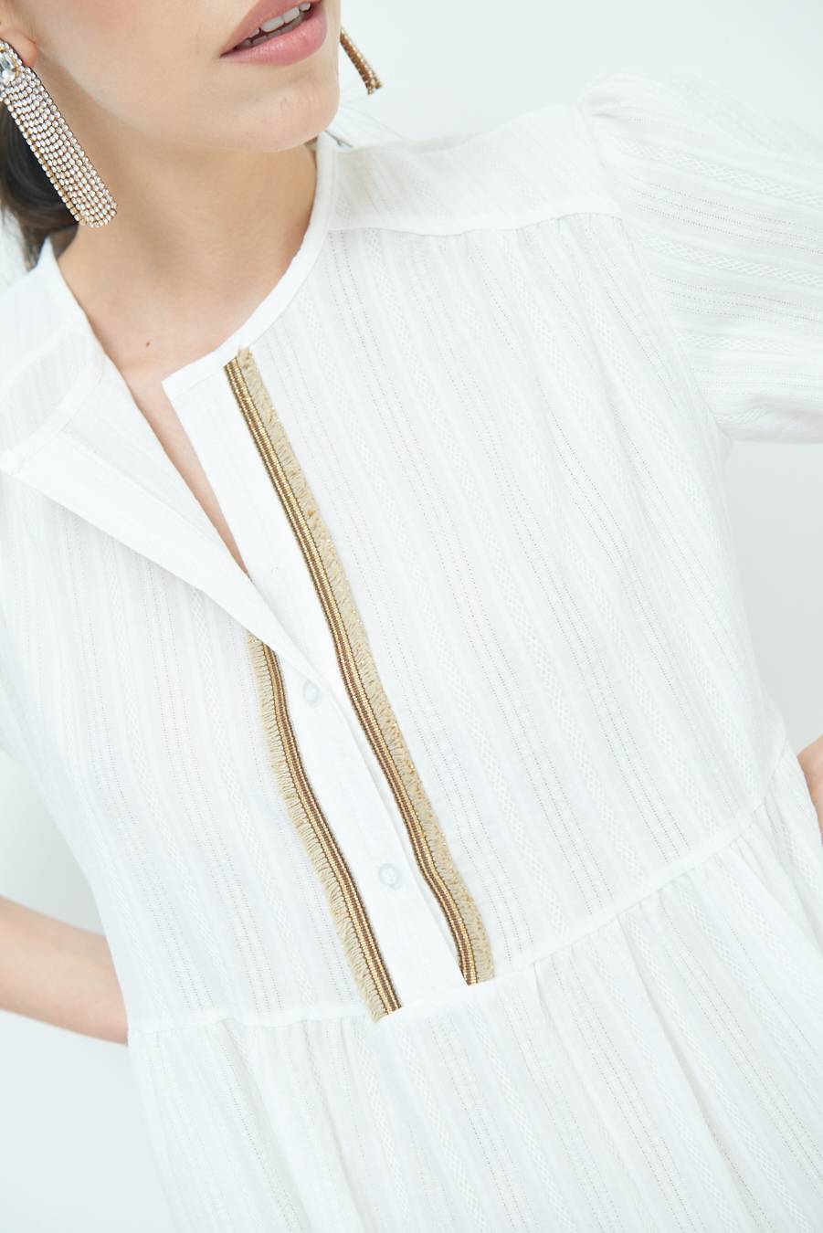 Kikisix ABITINO CON INSERTO ORO BIANCO I Più Venduti