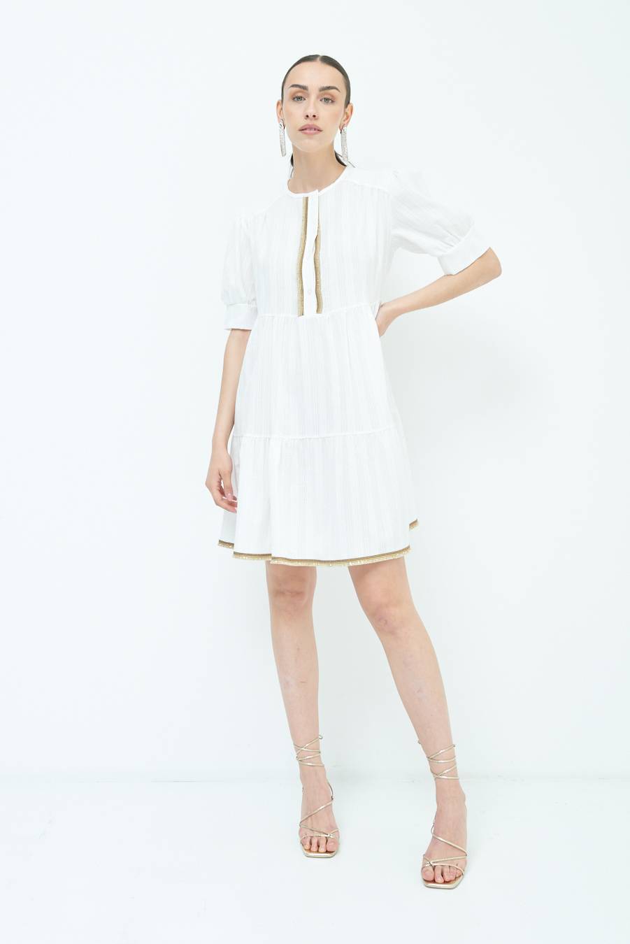 Kikisix ABITINO CON INSERTO ORO BIANCO I Più Venduti