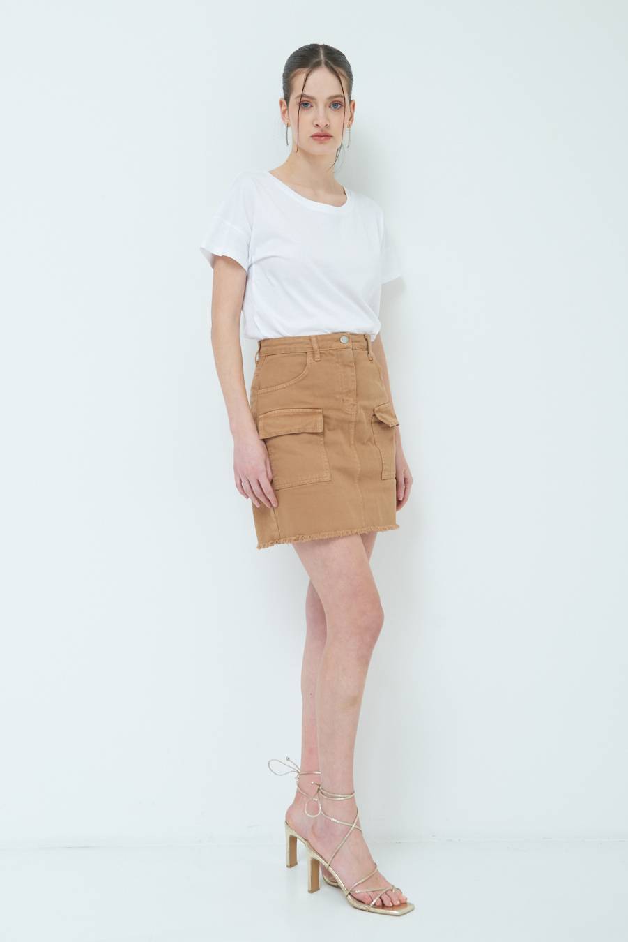 Kikisix MINIGONNA BEIGE Online