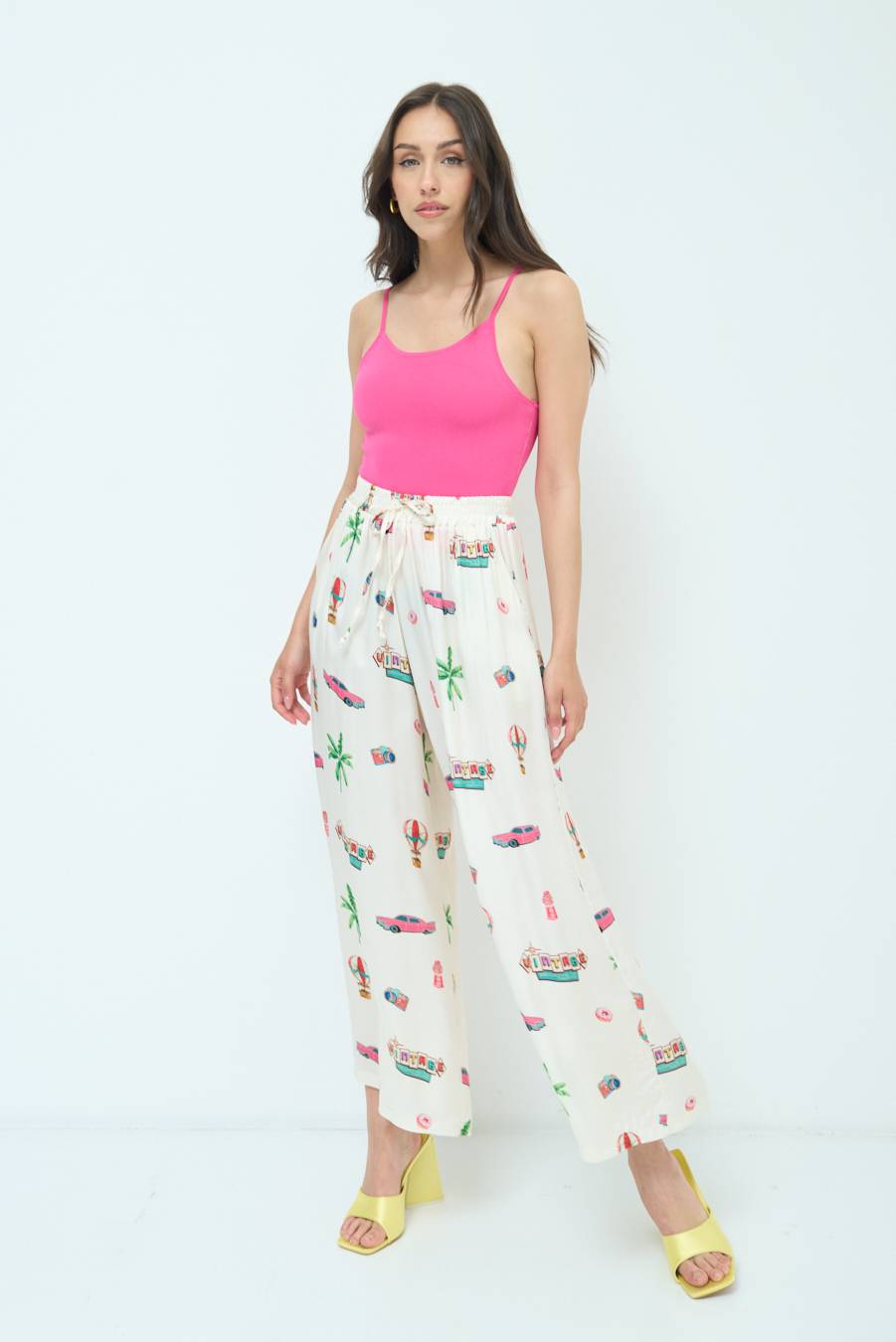 Kikisix PANTALONE PALAZZO PANNA Fino Al -60%