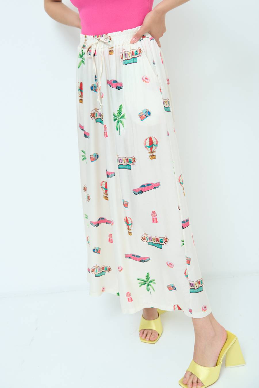 Kikisix PANTALONE PALAZZO PANNA Fino Al -60%