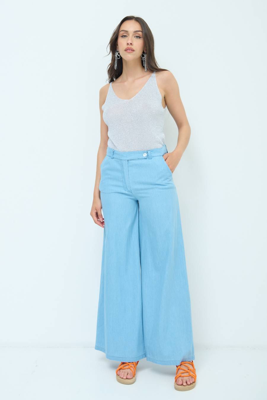 Kikisix PANTA ZAMPA MAXI BLU CHIARO Convenienza