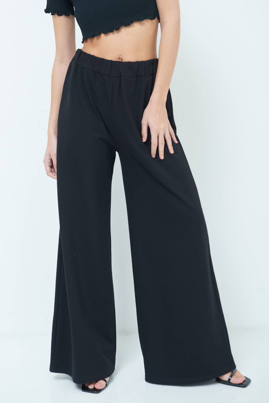 Kikisix PANTA PALAZZO NERO Promozione