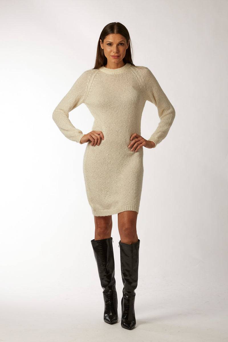 La Kore COPENHAGEN knit dress with lurex Moda
